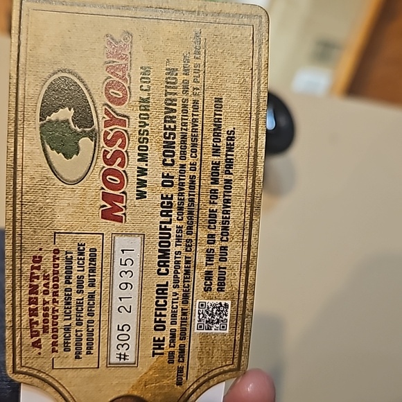 Mossy Oak Blue Men Large Hoodie NWT - Picture 4 of 4